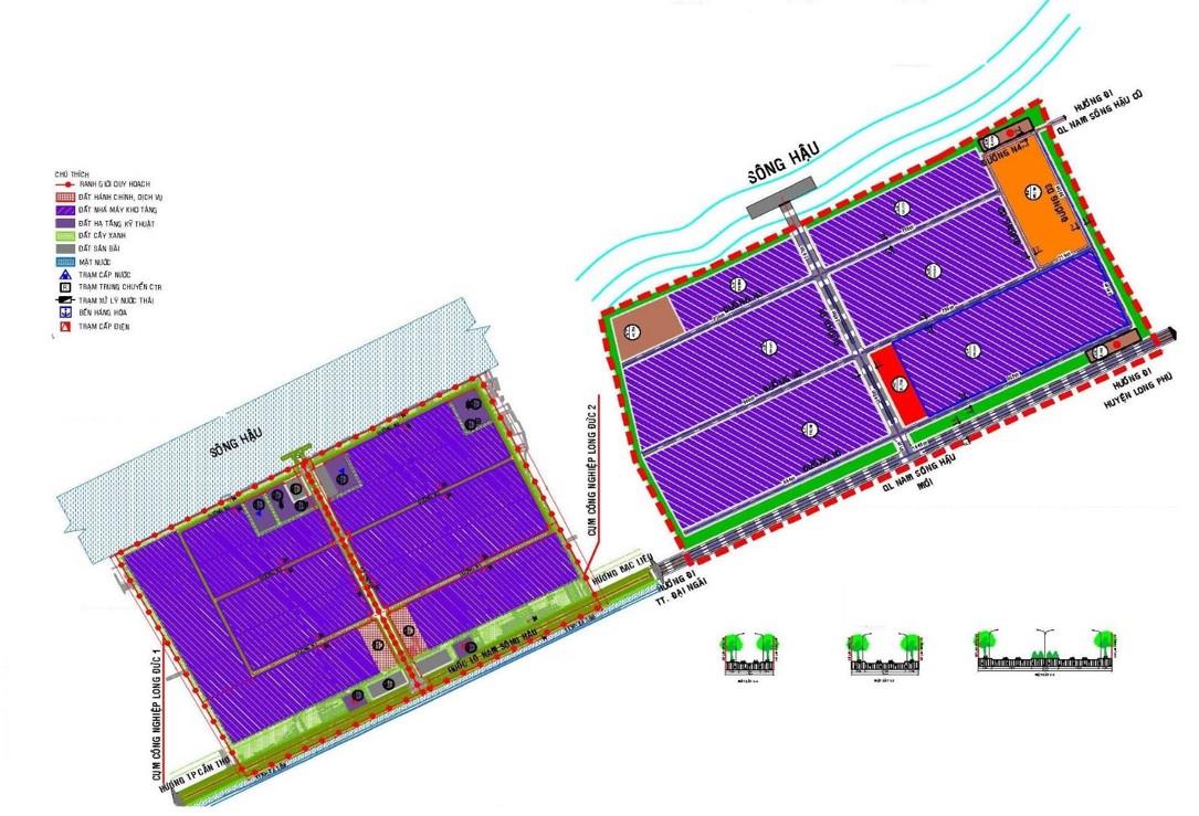 Dự án khu công nghiệp Long  Đức